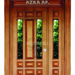 Ahşap Apartman Bina Kapısı ÇK0813