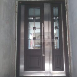 Gümüş Detay Apartman Bina Kapısı ÇK0841