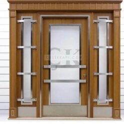 Kahve Apartman Bina Kapısı ÇK0863