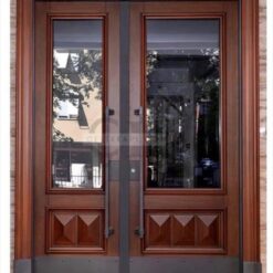 Kahverengi Apartman Bina Kapısı ÇK0866