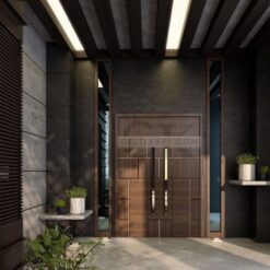 Lüx Kahve Villa Kapısı ÇK0134