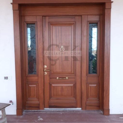 Kızıl Kahve Villa Kapısı ÇK0151