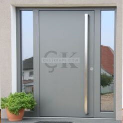 Aynalı Gri Villa Kapısı ÇK0162