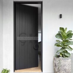 Çizgili Siyah Villa Kapısı ÇK0172