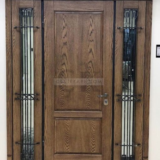 Ahşap Damarlı Villa Kapısı ÇK0173