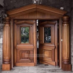 Ahşap Lüx Villa Kapısı ÇK0179
