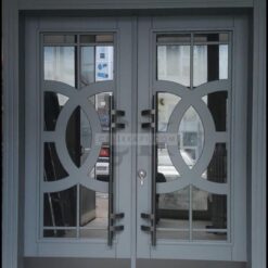Gri Desenli Villa Kapısı ÇK0182