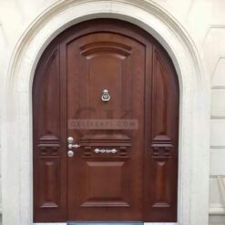 Kahverengi Oval Villa Kapısı ÇK0184
