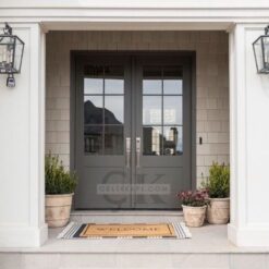 Çerçeve Detay Gri Villa Kapısı ÇK0276
