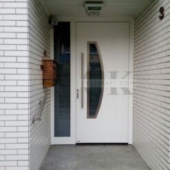 Cam Detay Beyaz Villa Kapısı ÇK0288