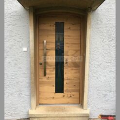 Sarı Ahşap Villa Kapısı ÇK0301