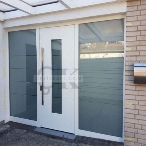 Beyaz Geniş Villa Kapısı ÇK0310