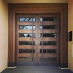 Çift Kanat Ahşap Villa Kapısı ÇK0079