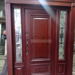 Kızıl Kahve Villa Kapısı ÇK0082