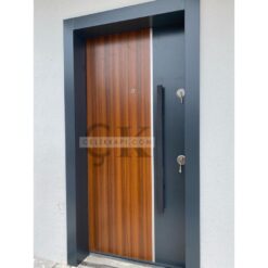 Gri Kahve Daire Kapısı ÇK0620