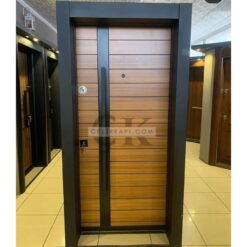Siyah Çerçeve Detay Daire Kapısı ÇK0607