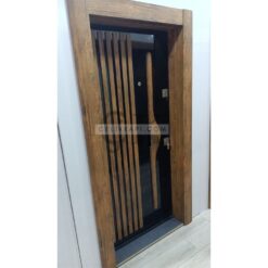 Ahşap Detay Daire Kapısı ÇK0608