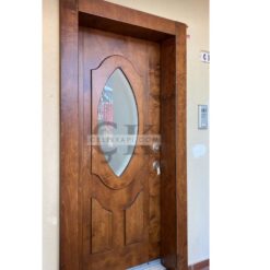 Cam Detay Ahşap Daire Kapısı ÇK0660
