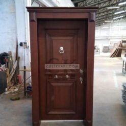 Koyu Kahve Daire Kapısı ÇK0694