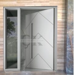 Gri Pivot Çelik Kapı ÇK1008