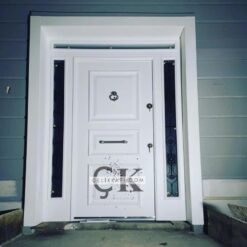 Camlı Beyaz Villa Kapısı ÇK0369