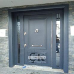 Camlı Gri Villa Kapısı ÇK0384