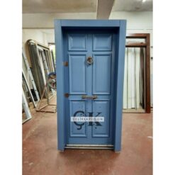 Kabartmalı Mavi Daire Kapısı ÇK0712