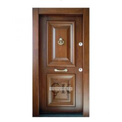 Kabartmalı Ahşap Daire Kapısı ÇK0722