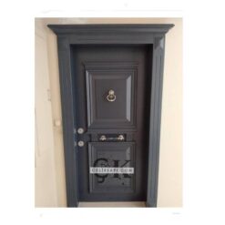 Kabartmalı Antrasit Daire Kapısı ÇK0736