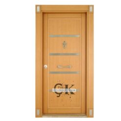 Açık Ahşap Daire Kapısı ÇK0740