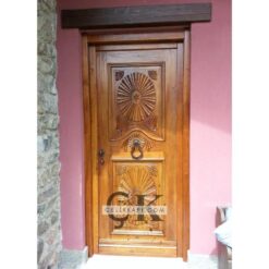 Oymalı Ahşap Kapı ÇK2009